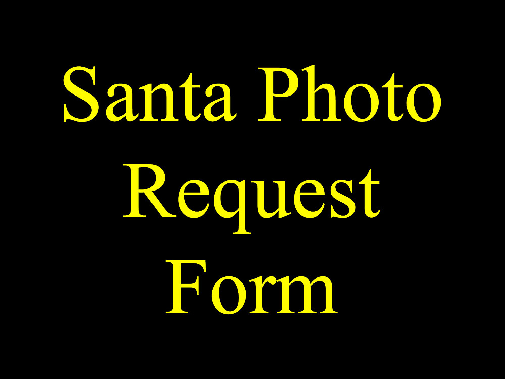 Santa Photo Request Form